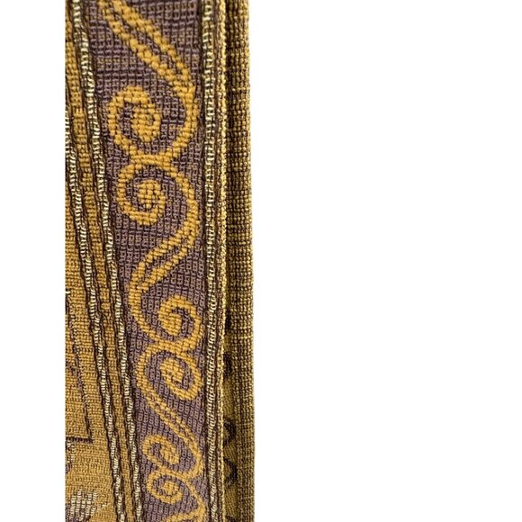 Antiquaria Limonta Home Italian Tablecloth Tapestry Floral Pattern Cotton 65x48 - Picture 6 of 6